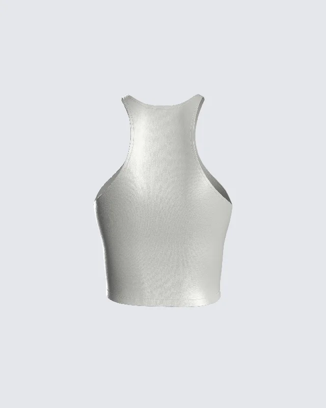 lacie-metallic-tank-top