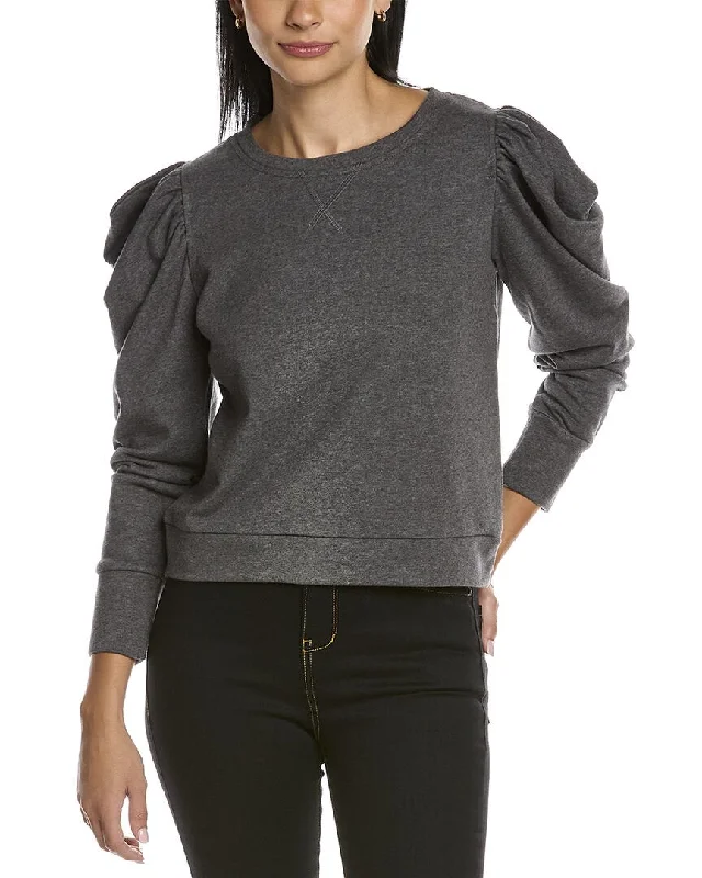 Lea & Viola Puff Sleeve Sweatshirt