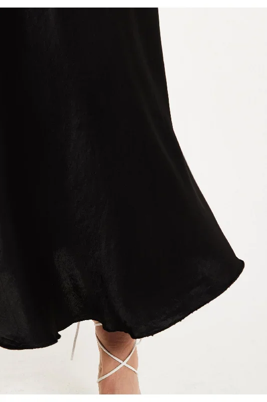 liquorish-bias-cut-black-satin-skirt