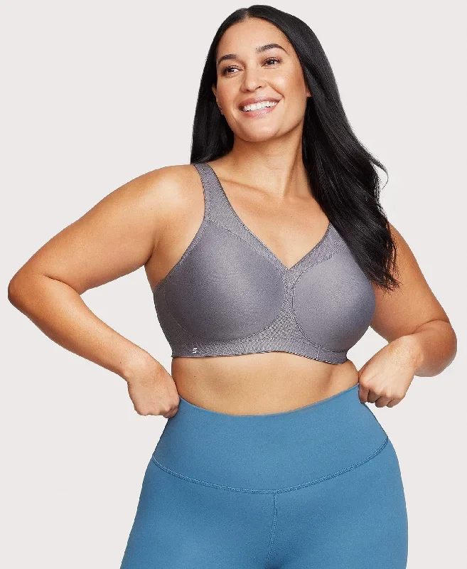 MagicLift Seamless Sports Bra Charcoal Gray