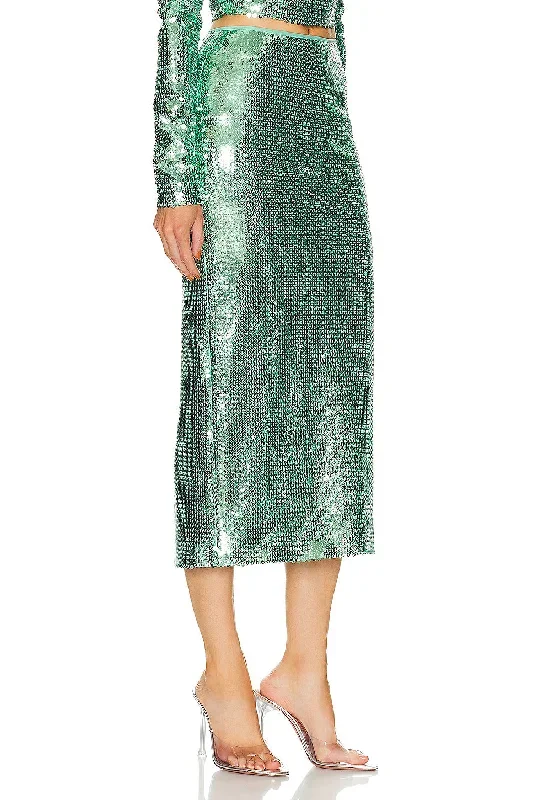 metallic-sequin-pencil-skirt