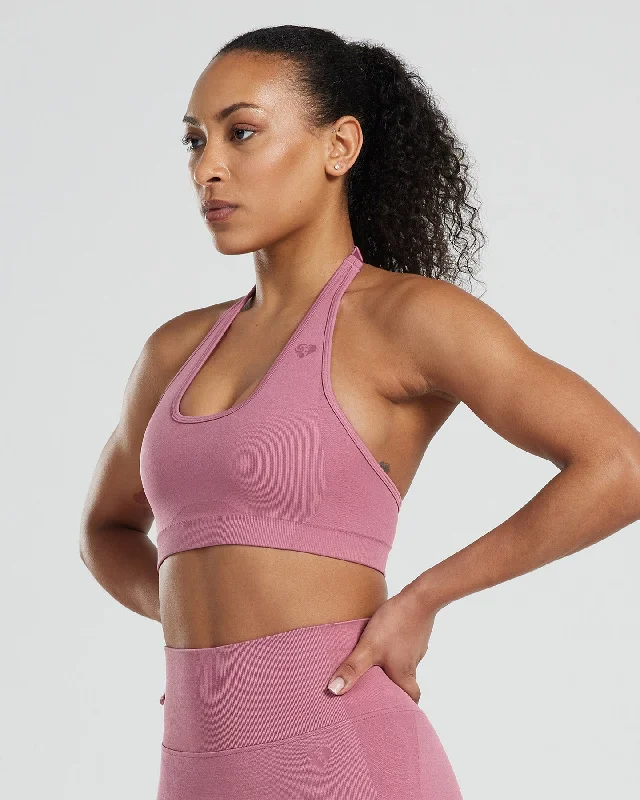 motion-seamless-halter-bra-heather-rose