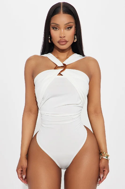 Nights In Tulum Bodysuit - Off White