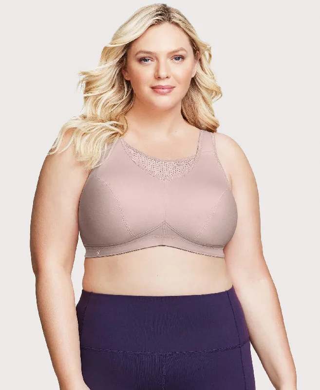 No-Bounce Camisole Elite Sports Bra Rose Tan