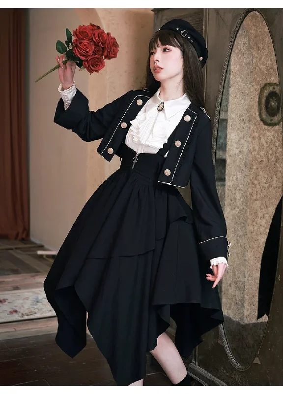 preppy-style-lolita-dress-black-suspender-skirt