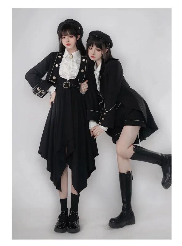 preppy-style-lolita-dress-black-suspender-skirt