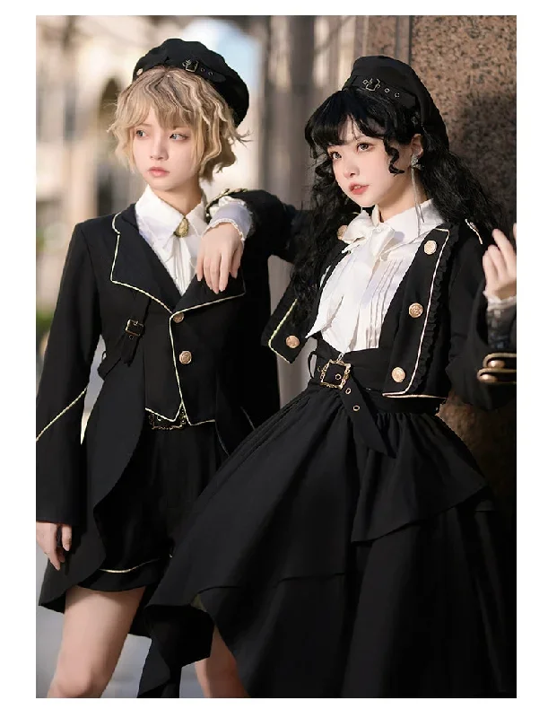 preppy-style-lolita-dress-black-suspender-skirt