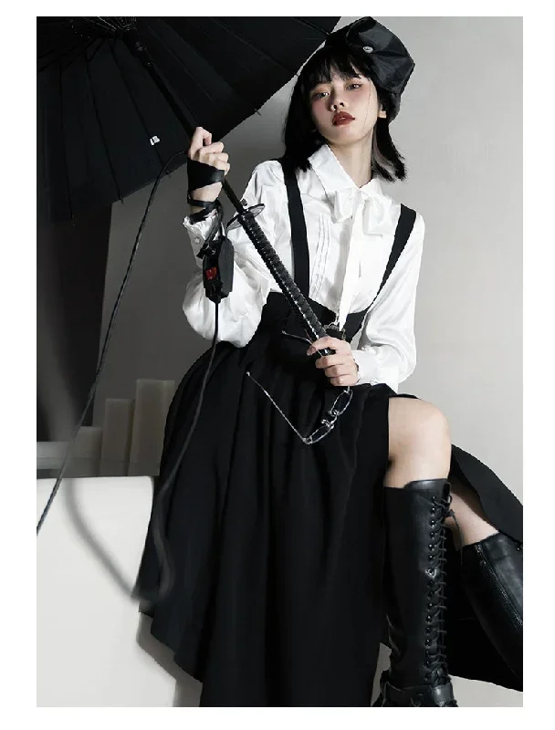 preppy-style-lolita-dress-black-suspender-skirt