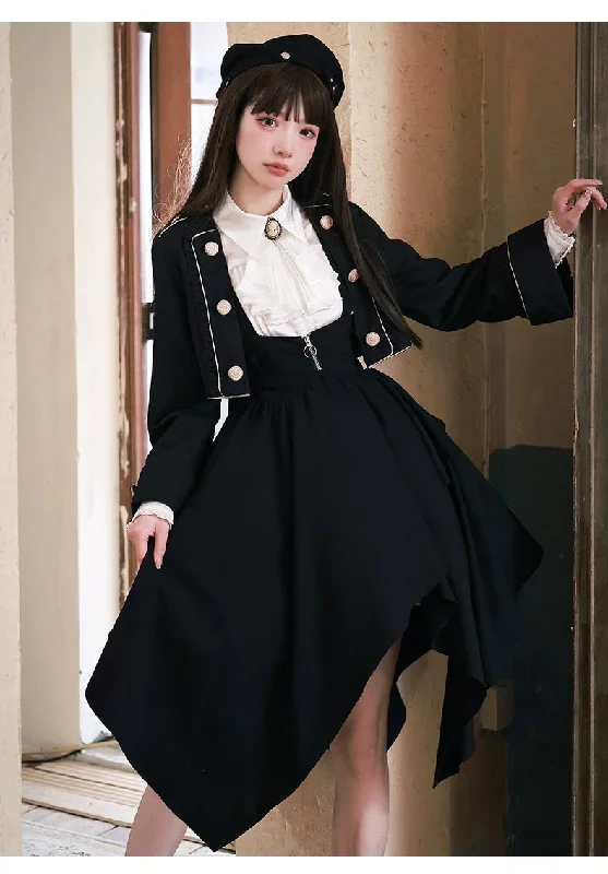 preppy-style-lolita-dress-black-suspender-skirt