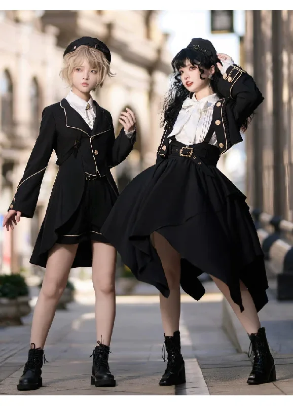 preppy-style-lolita-dress-black-suspender-skirt