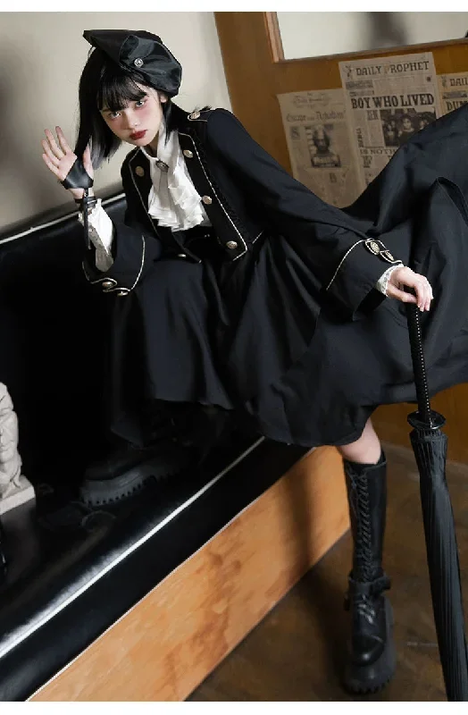 preppy-style-lolita-dress-black-suspender-skirt