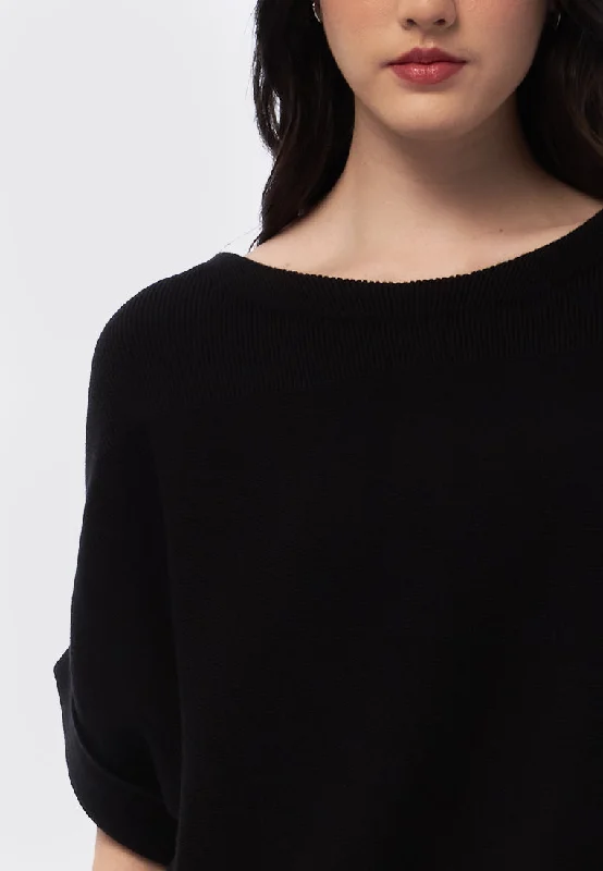 short-sleeve-knit-top-24f054-black