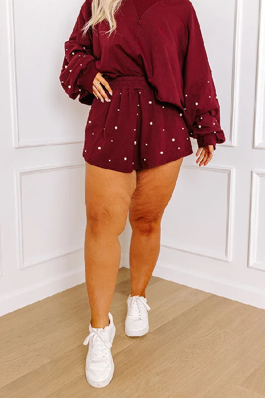 sideline-chic-high-waist-pearl-embellished-skort-in-maroon-curves