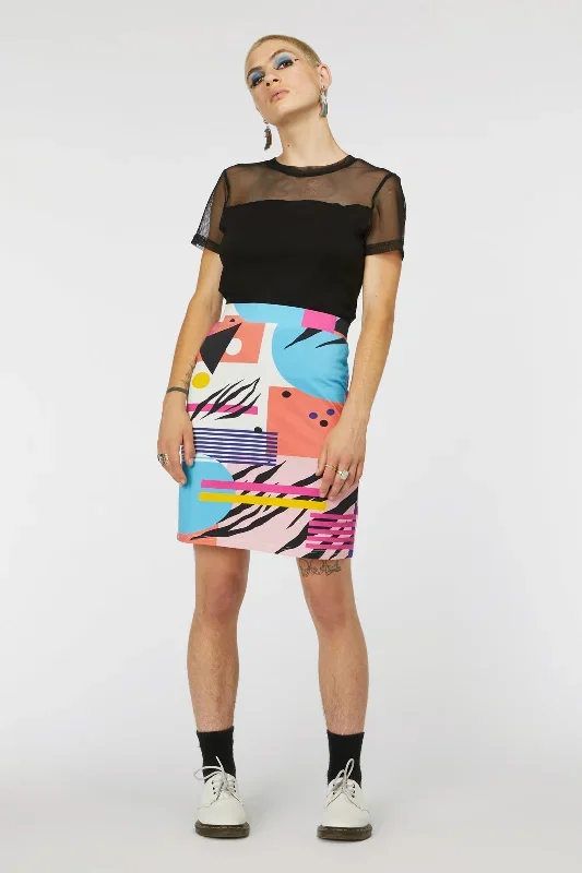 Sinking Tube Mini Skirt