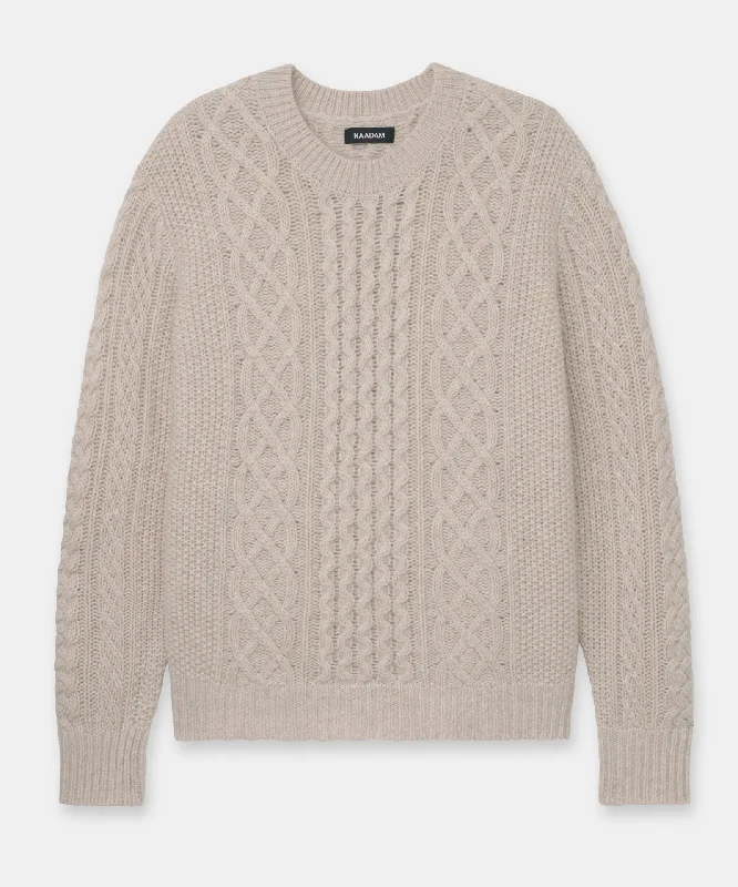 super-luxe-cashmere-cable-crewneck-sweater