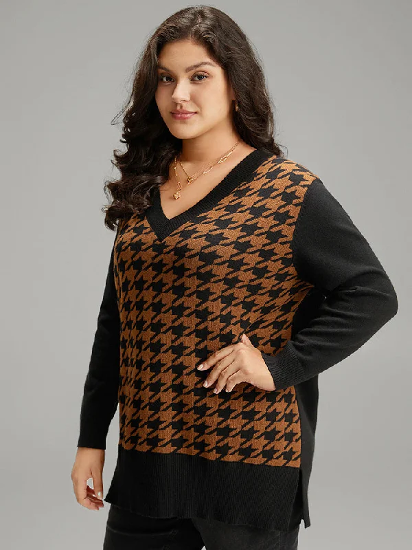 supersoft-essentials-houndstooth-patchwork-pullover