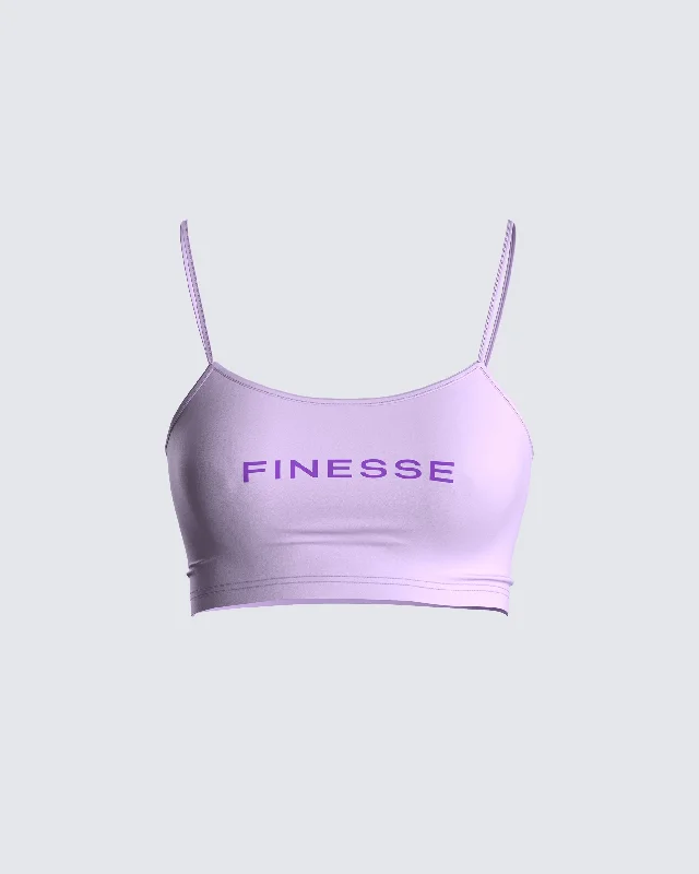 Sydney Lilac Logo Cami