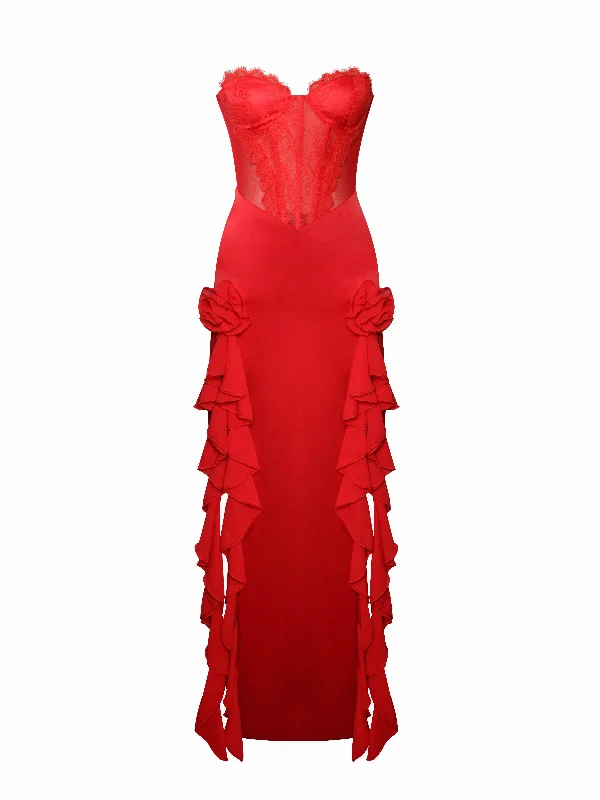 talia-red-satin-lace-corset-maxi-dress