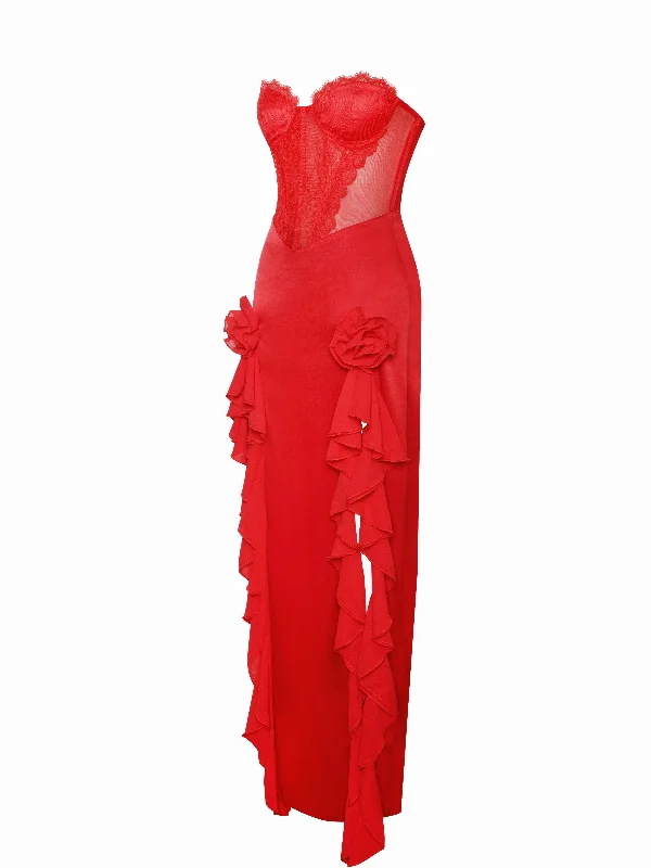 talia-red-satin-lace-corset-maxi-dress