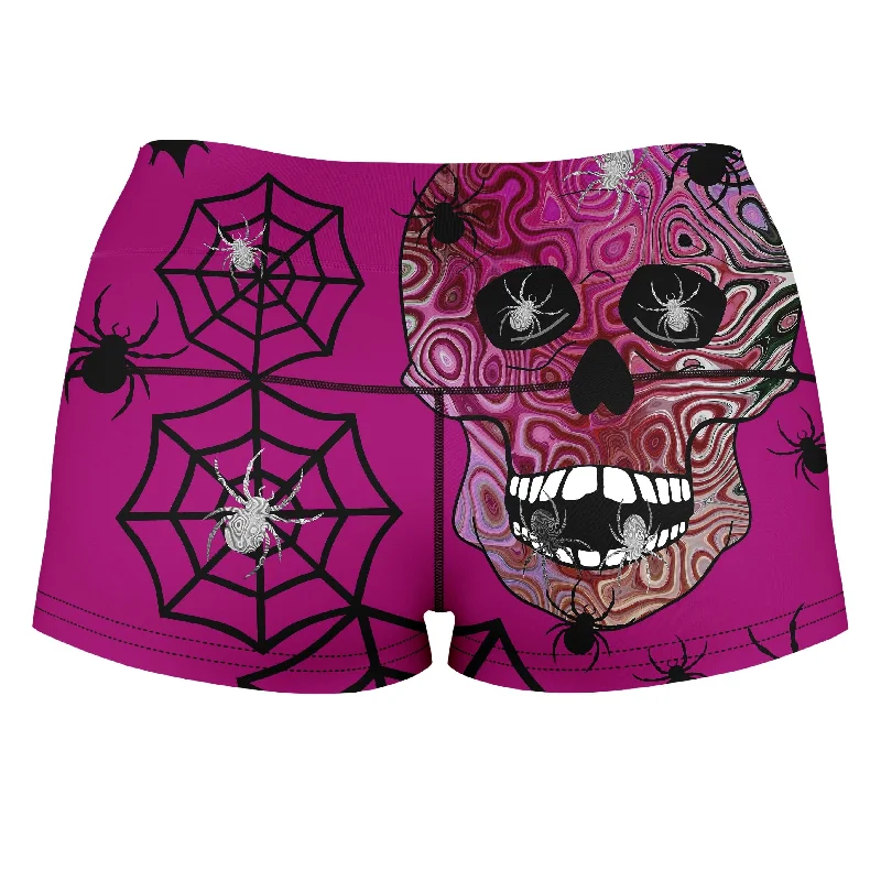 the-dark-side-high-waisted-womens-shorts