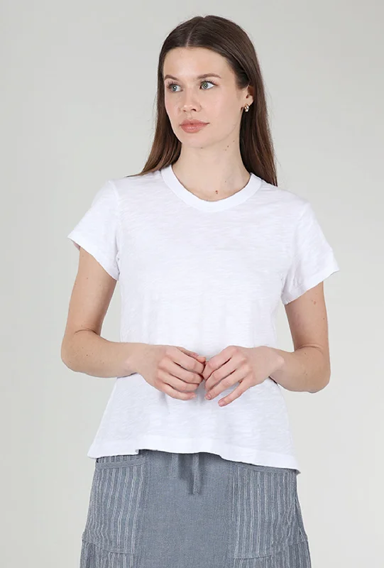 Slim Shrunken Crew, White