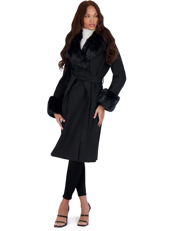 womens-faux-fur-slimming-wool-coat