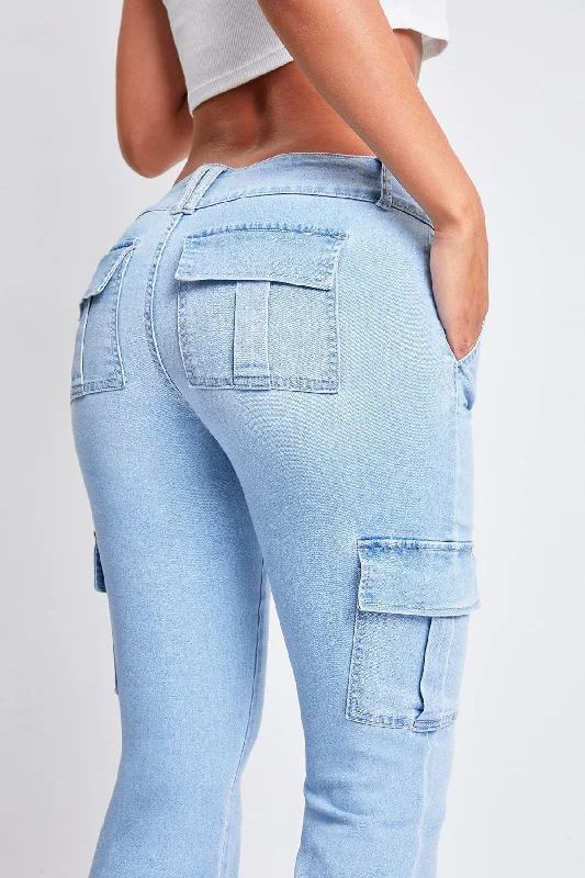 womens-low-rise-cargo-flare-jeans