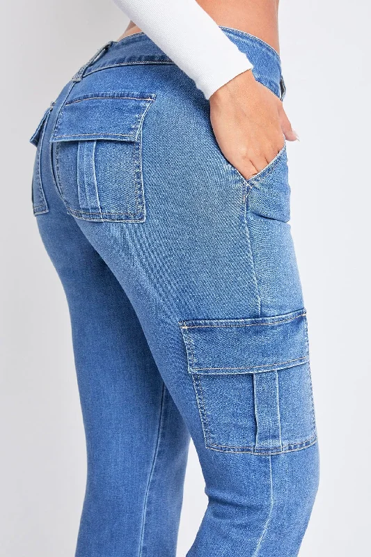 womens-low-rise-cargo-flare-jeans