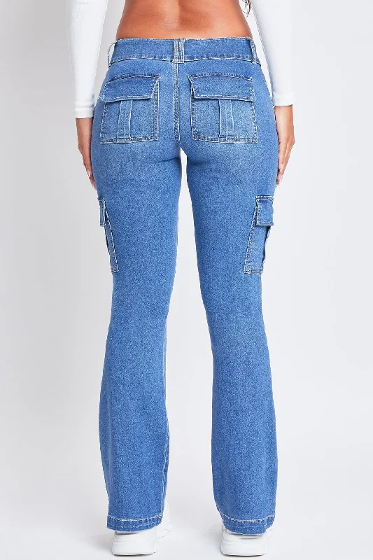 womens-low-rise-cargo-flare-jeans