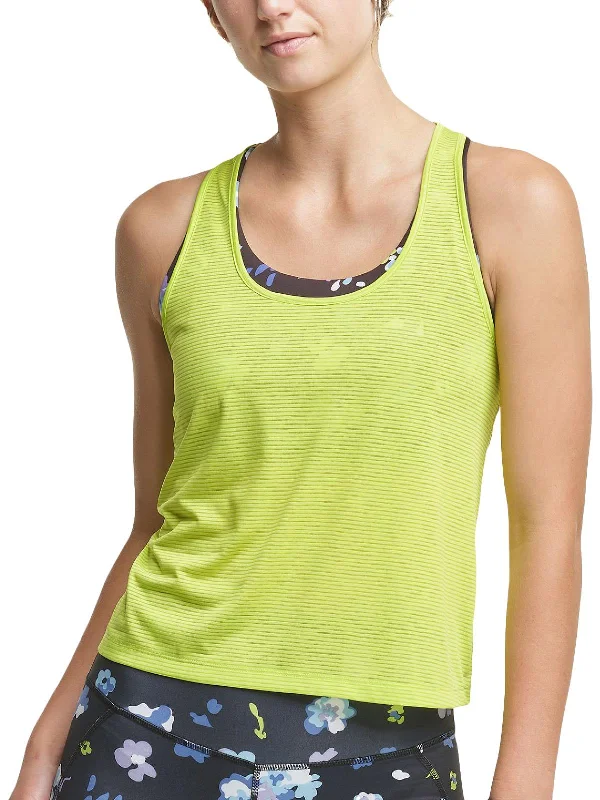 Womens Sheer Racerback Tank Top