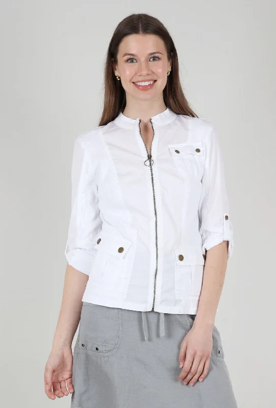 Roque Jacket, White